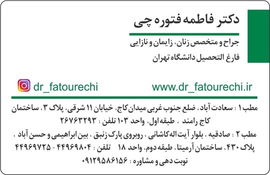 Dr. Fatemeh Fatorehchi